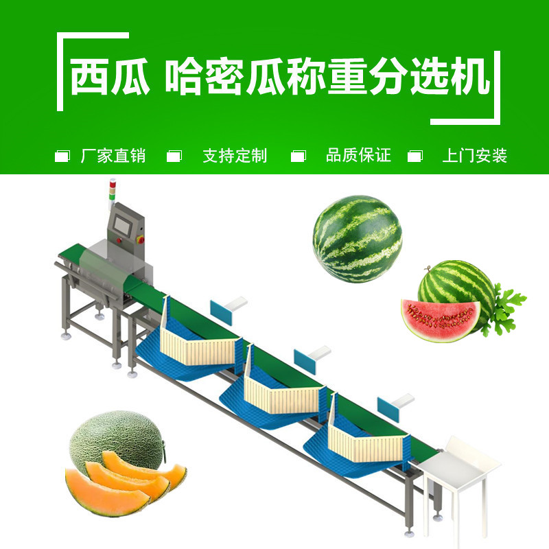 西瓜哈密瓜重量分選（xuǎn）機