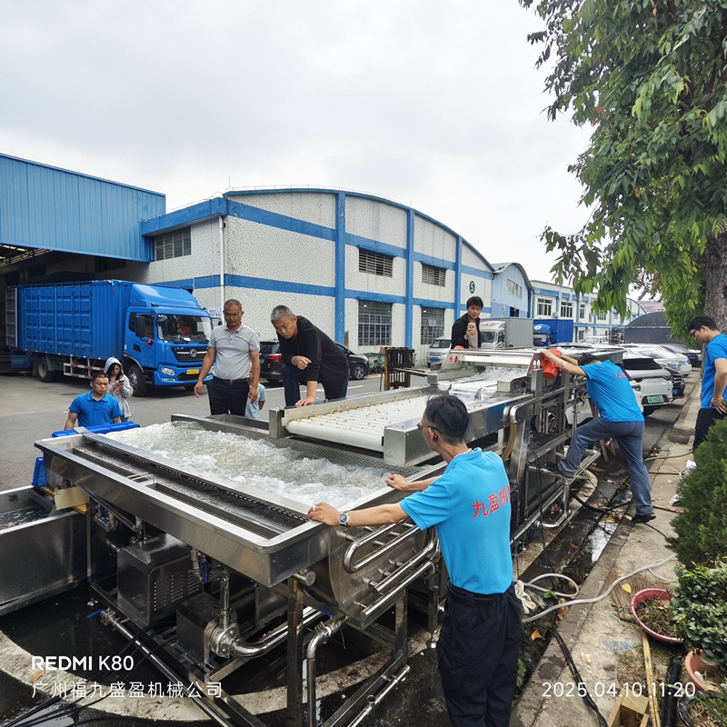 廣東美味鮮食（shí）品公司定製（zhì）版生產線正式交付